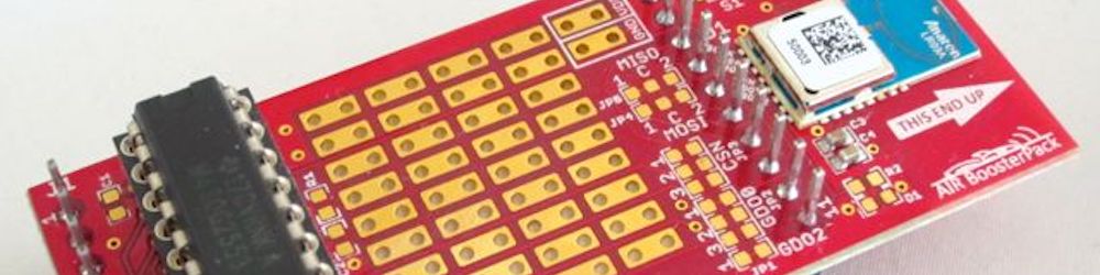 Tutorial - Getting Air Borne with the CC110L and MSP430